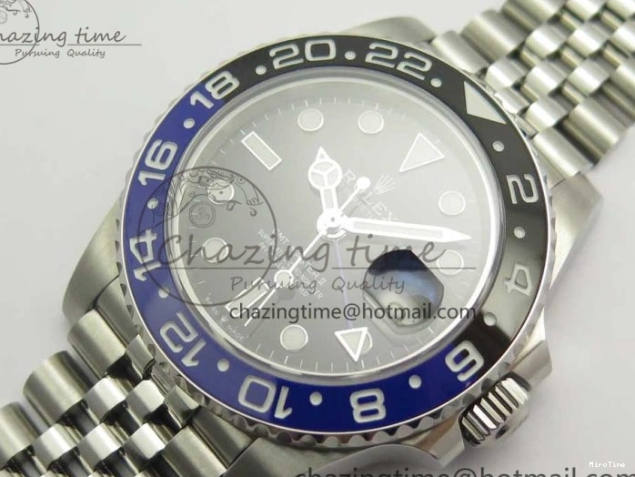 MiroTime 0227 GMT-Master II 126710 BPF BLNR Black Blue Ceramic Maker Best Edition on SS Jubilee Bracelet A BestValue 3287